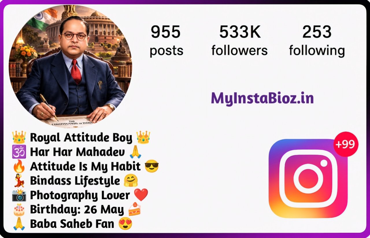 Jai Bhim Bio For Instagram