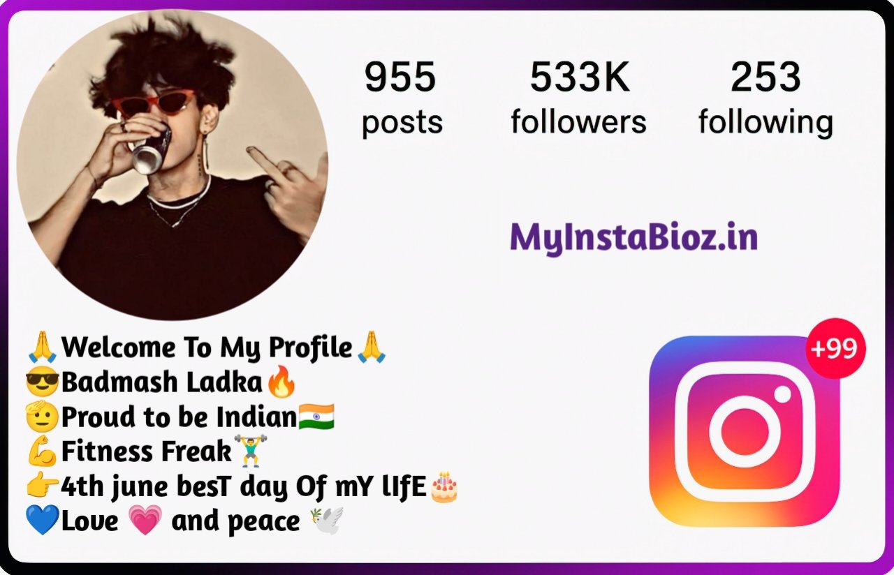 Stylish Badmashi Bio
