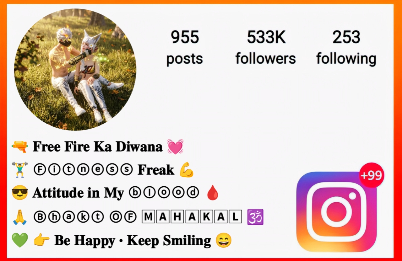 Free Fire Bio For Instagram Free Fire Bio For Instagram