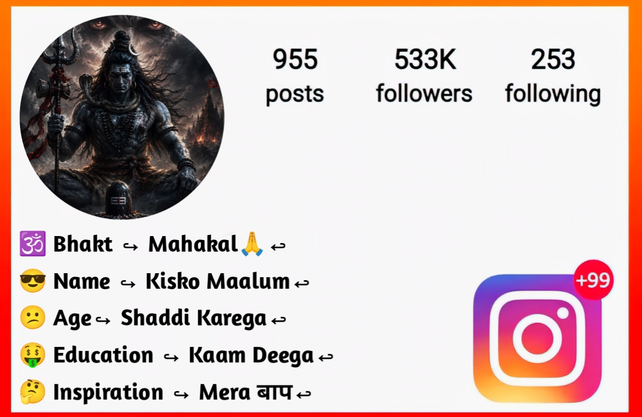 Mahakal Bio For Instagram